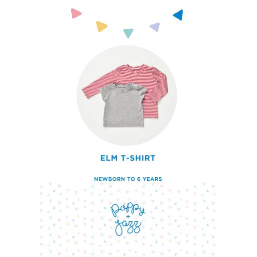 Elm Tee pattern- knitted boys