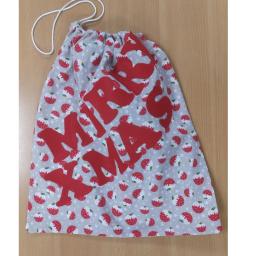 Toy sack with drawstring . Add name to personalise it.