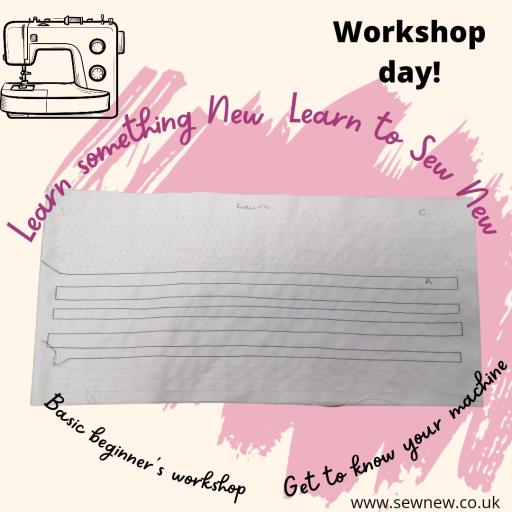 Learn to Sew New -sewing in straight lines