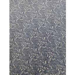 Floral swirls mid wash denim. Ideal for dressmakingandbags, soft furnishings.jpg