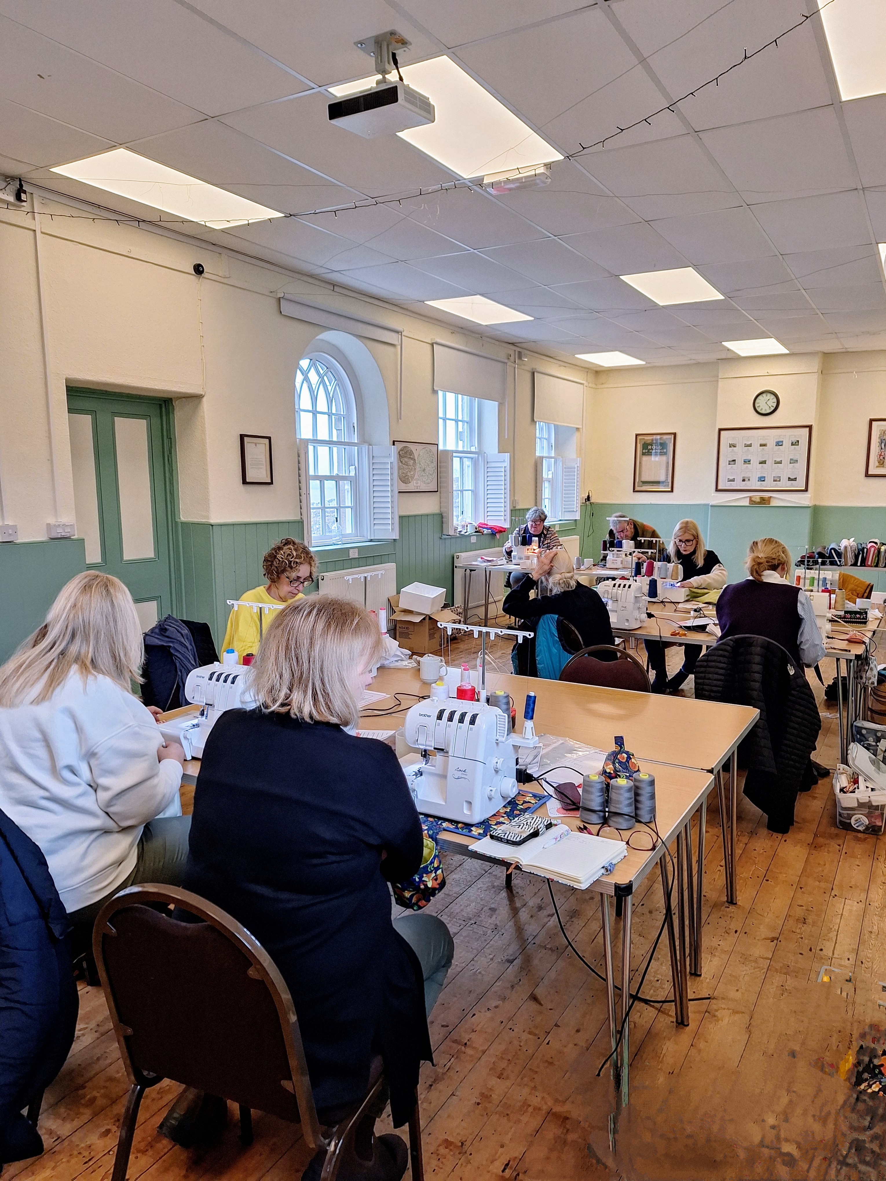 Overlockers Unlocked group sewing class in your village or town