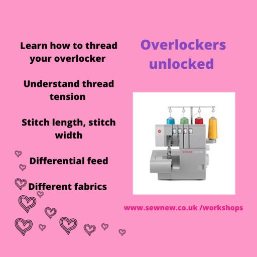 Learn how to tame your overlocker, threading made easy, stitch lengths, widths, differential feeds, different fabrics.png
